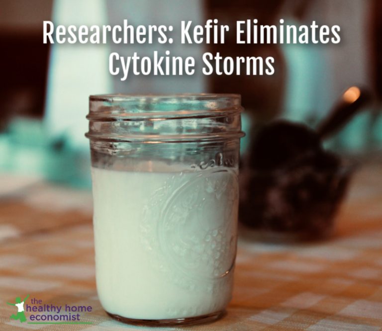 Researchers: Kefir Eliminates Cytokine Storms