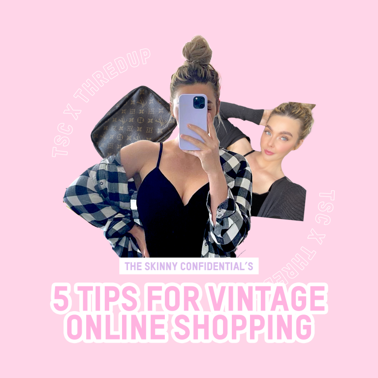 Tips For Shopping Vintage & Second-Hand Online