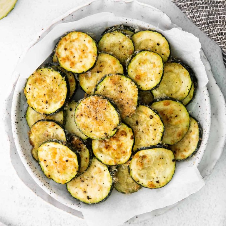 The BEST Baked Zucchini (with Parmesan)