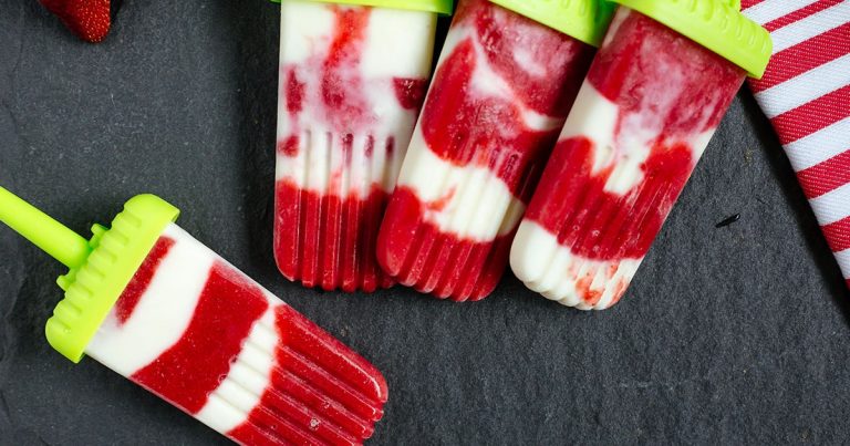 Homemade Strawberry Creamsicle Recipe – Super Healthy Kids