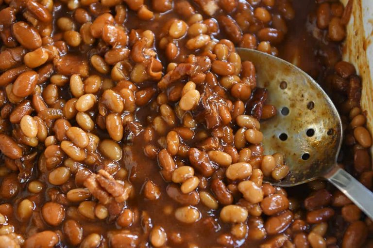 My Favorite Saucy Baked Beans Recipe | Homemade