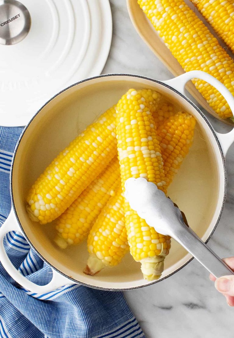 How to Boil Corn on the Cob Recipe