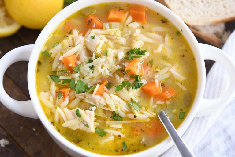 Lemon Chicken Orzo Soup – Mel’s Kitchen Cafe