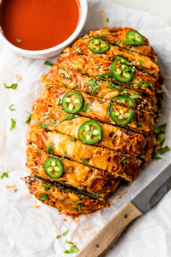 Enchilada Turkey Meatloaf – Skinnytaste