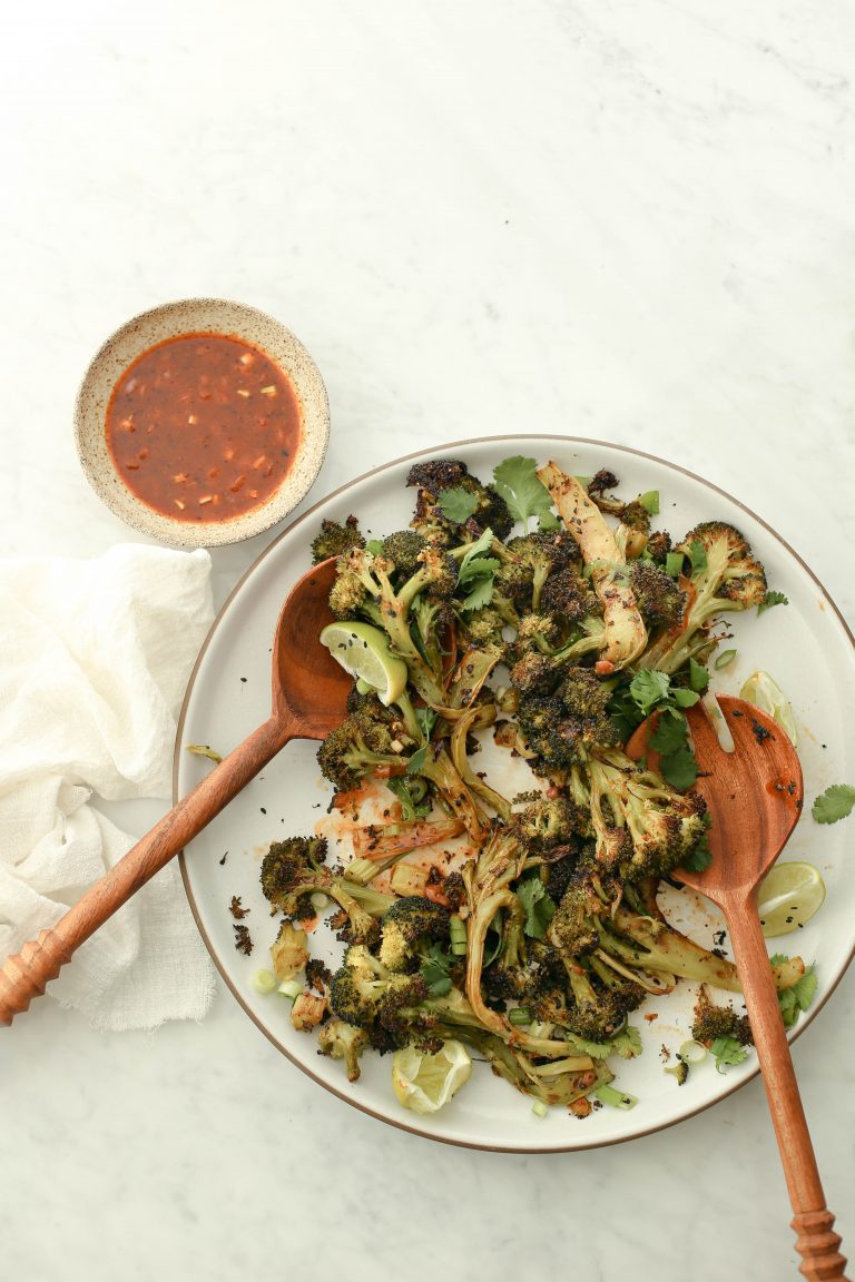 This Baked Chili Miso Broccoli is My Go-To Weeknight Dinner