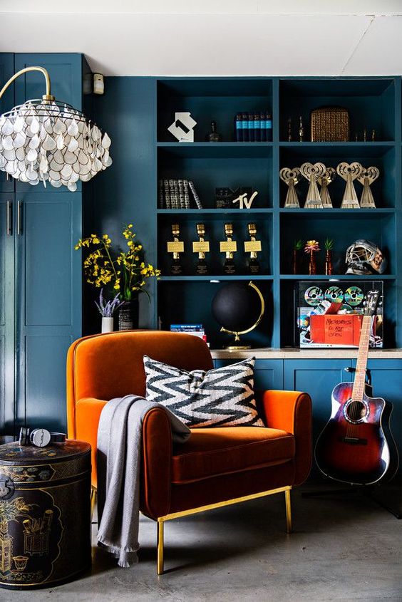 Add Instant Pomp and Warmth to Your Interiors By Introducing The Color Orange