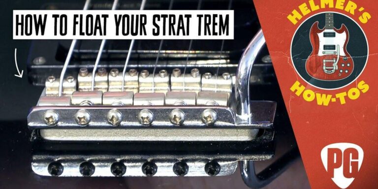 8 Steps to Float Your Fender Stratocaster Trem