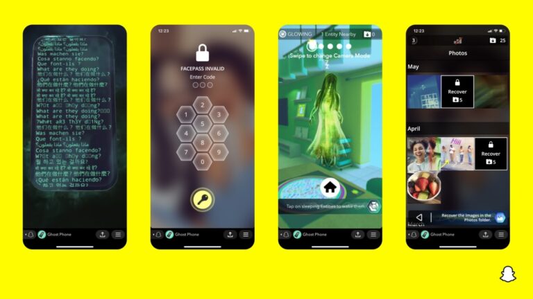 Snapchat launches AR horror game Ghost Phone