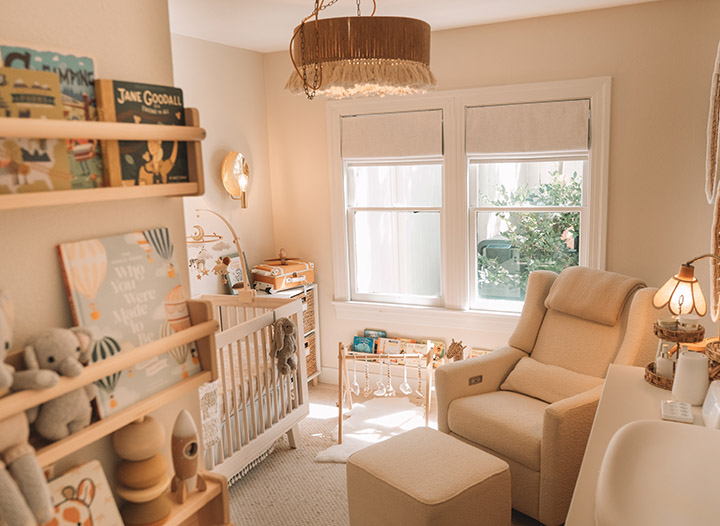 Neutral Safari-Themed Nursery • The Blonde Abroad