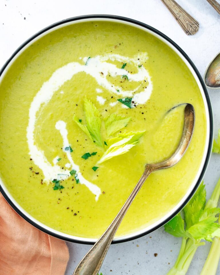 Creamy Celery Soup – A Couple Cooks