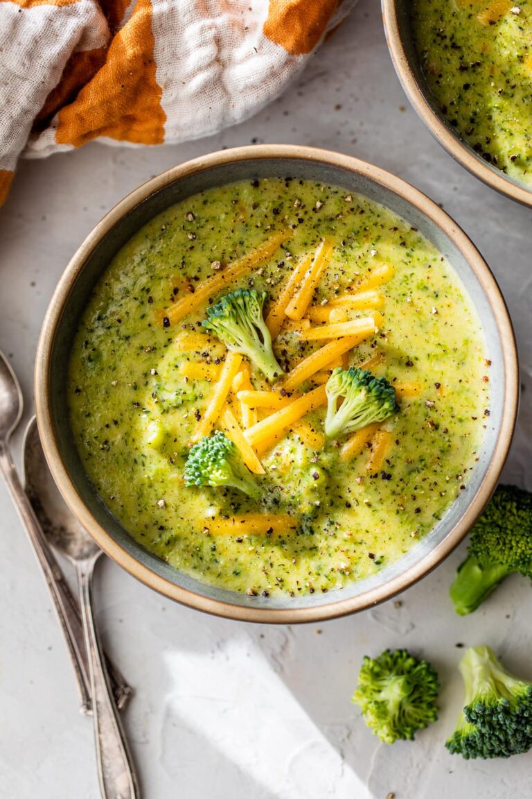 Broccoli Cheddar Soup – Skinnytaste