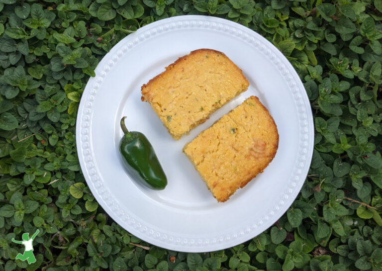 Sprouted Jalapeno Cornbread | Healthy Home Economist