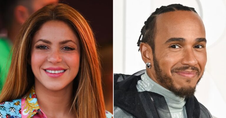 Are Shakira and Lewis Hamilton Courting?