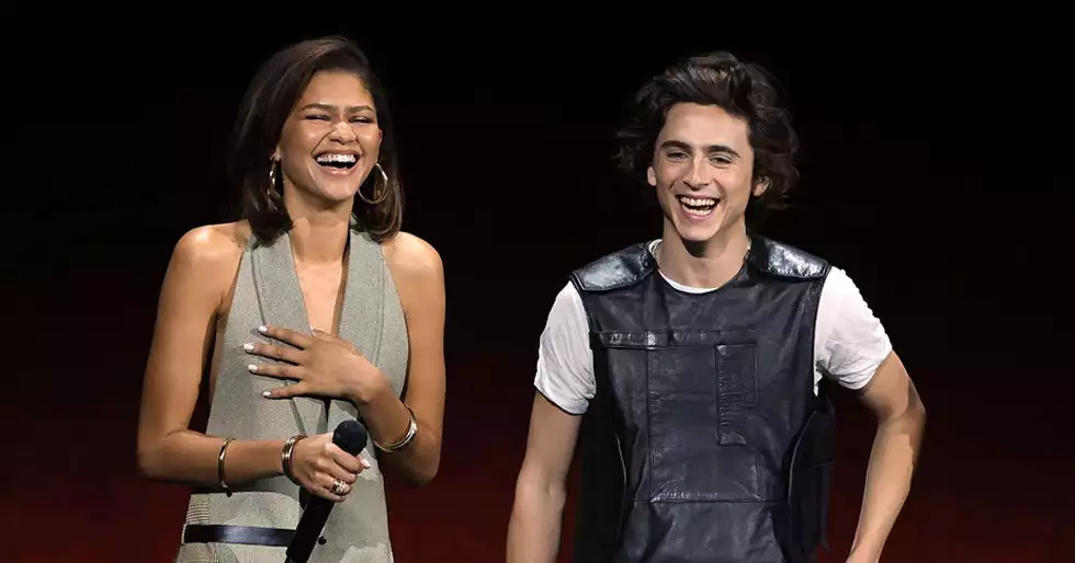 Zendaya and Timothée Chalamet dance their hearts out at a party