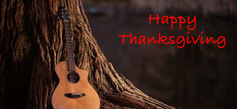 Thanksgiving: A Songwriter’s Perspective – SongTown