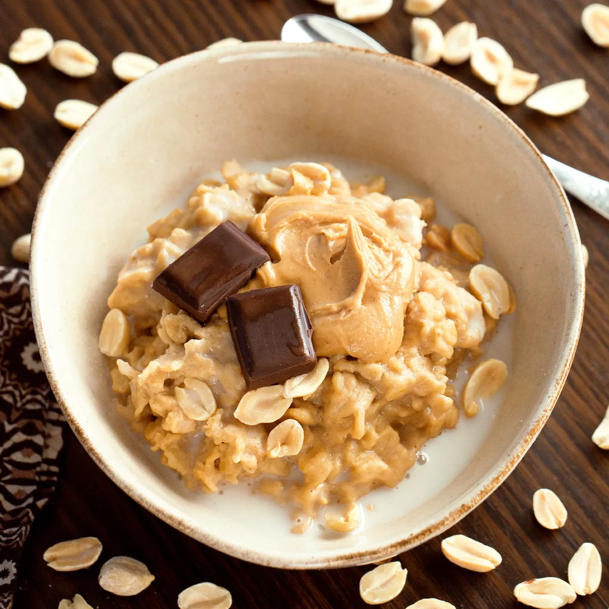 Peanut Butter Oatmeal Recipe – Chocolate Covered Katie