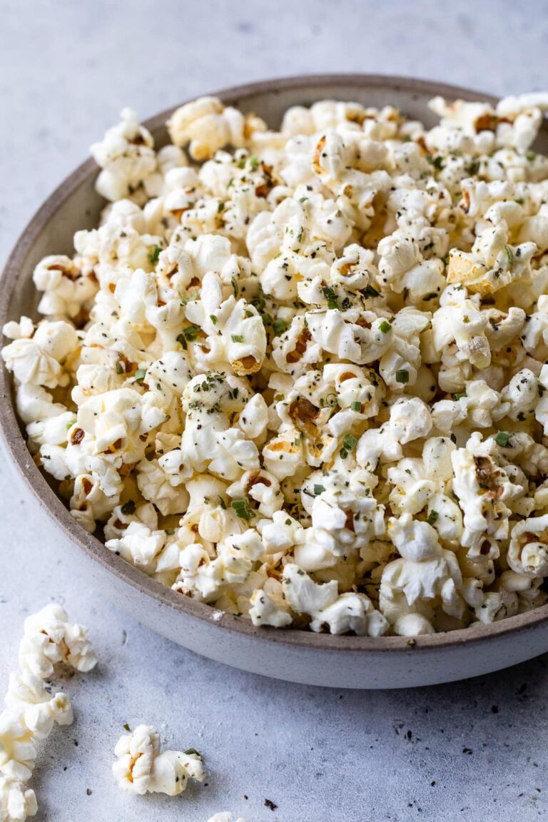 Ranch Popcorn – Skinnytaste