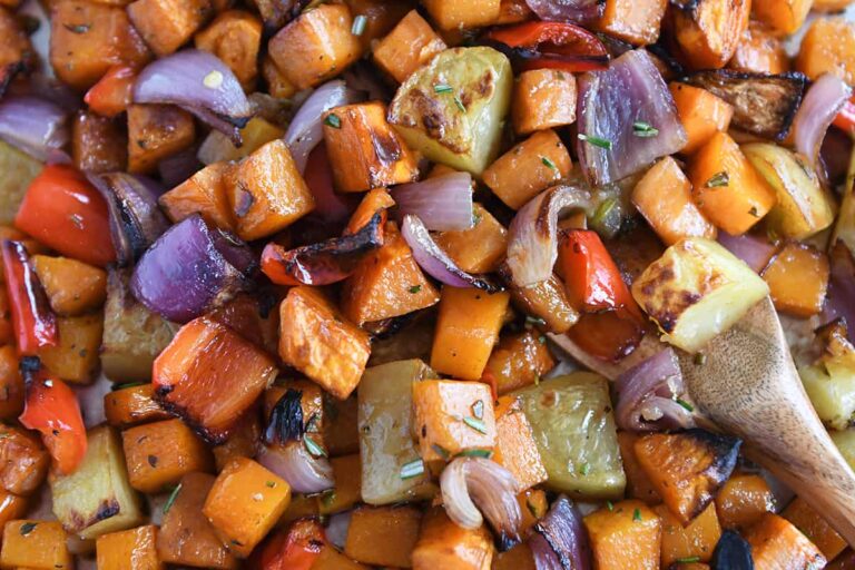 Roasted Balsamic Winter Vegetables – Mel’s Kitchen Cafe