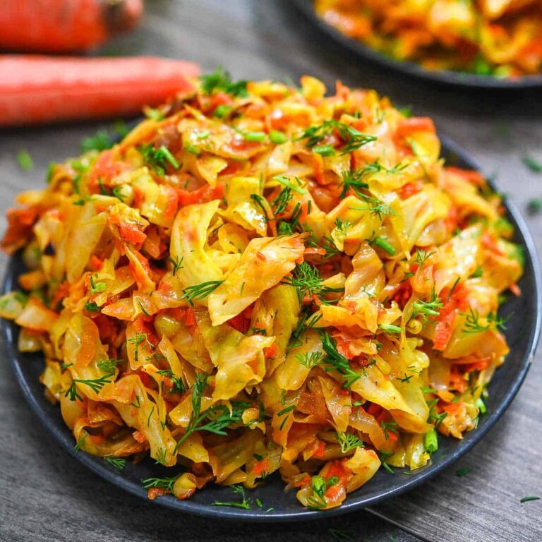 Surviving January with Yummy Sautéed Cabbage