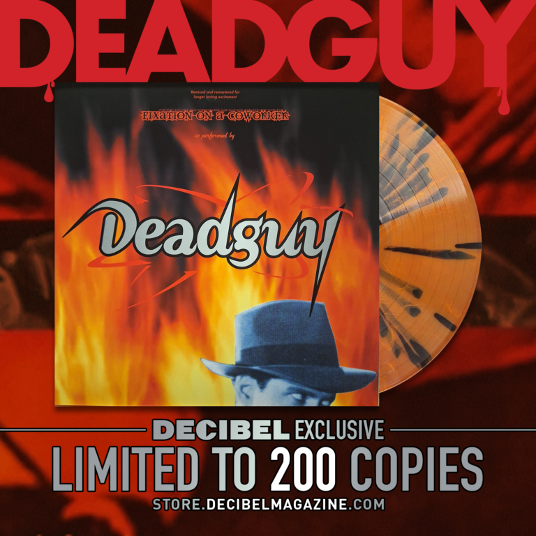 Shock! DEADGUY’s ‘Fixation on a Coworker’ on Decibel-Exclusive Vinyl is NOW IN STOCK