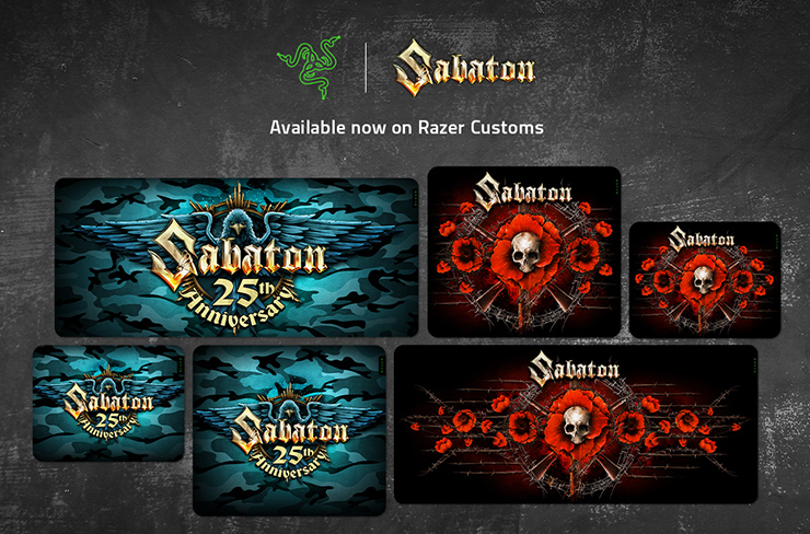 We’ve launched new Razer Customs Mouse Mats to celebrate 25 years!