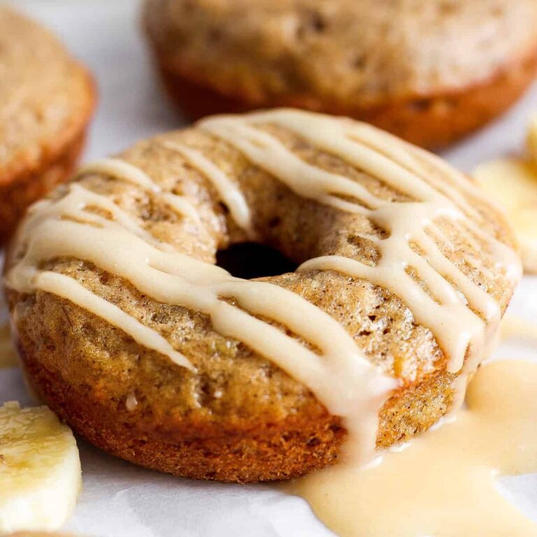 Banana Bread Donuts – Fit Foodie Finds