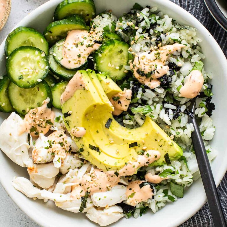 California Roll Sushi Bowl – Fit Foodie Finds