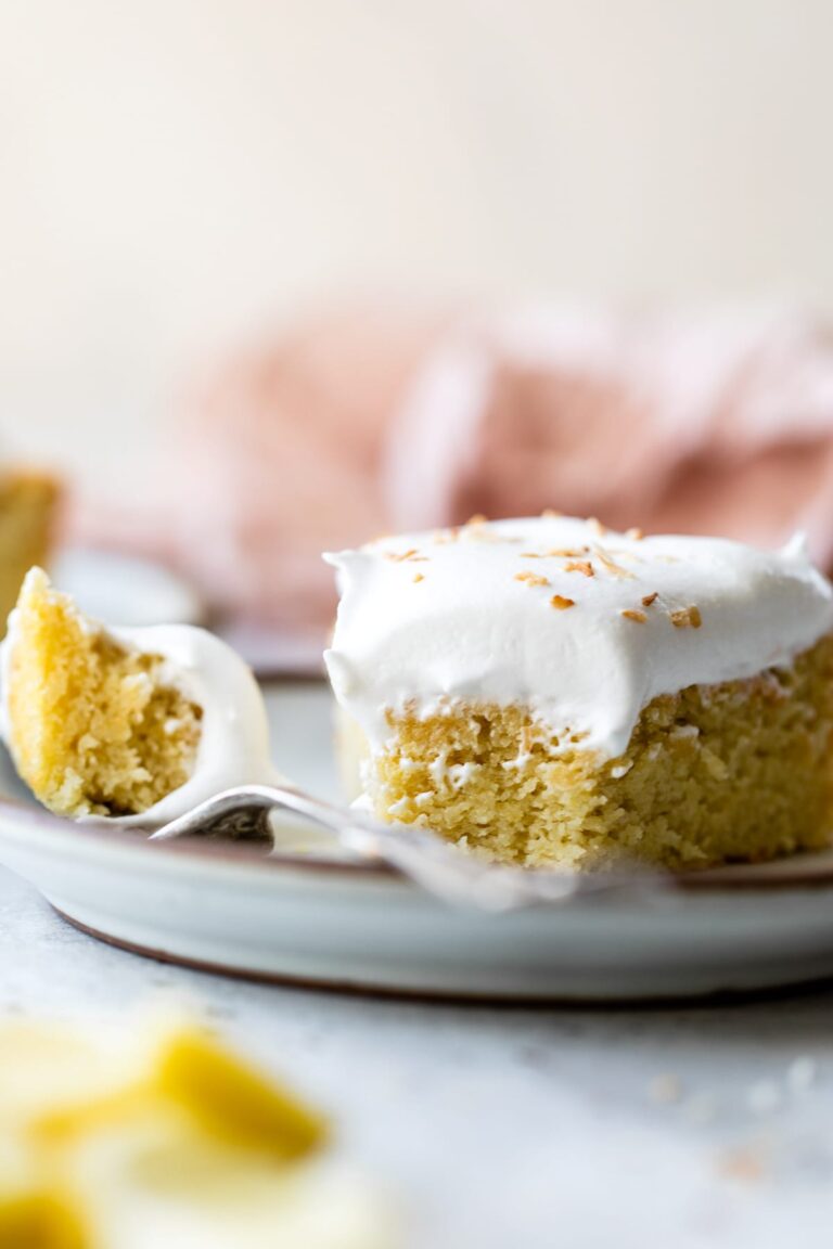 Lemon-Coconut Almond Cake – Skinnytaste