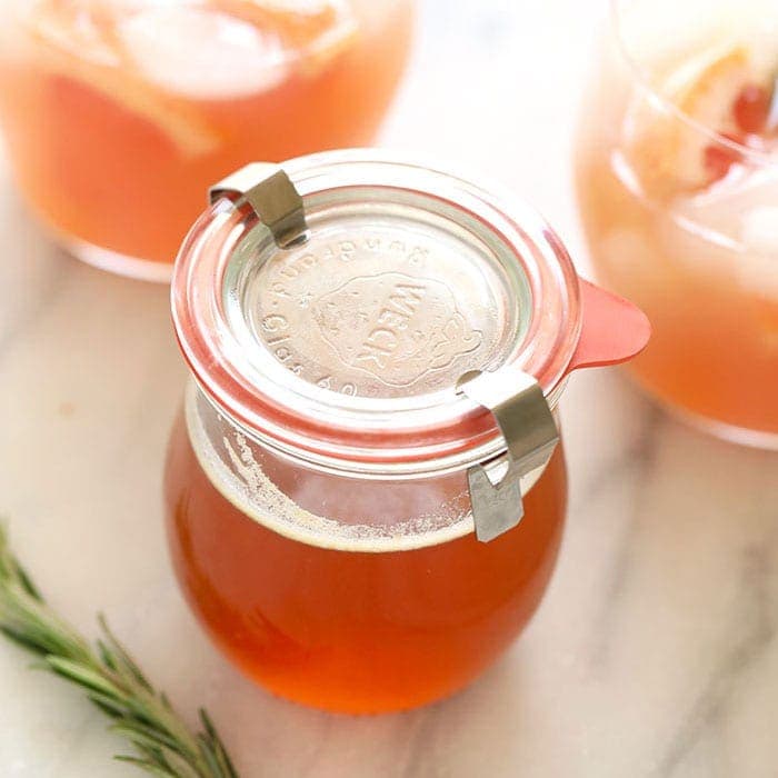 Honey Simple Syrup – Fit Foodie Finds