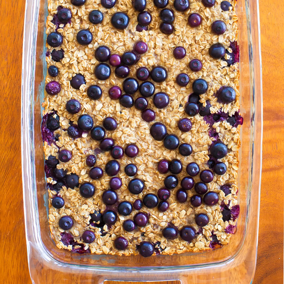 Blueberry Baked Oatmeal – Chocolate Covered Katie