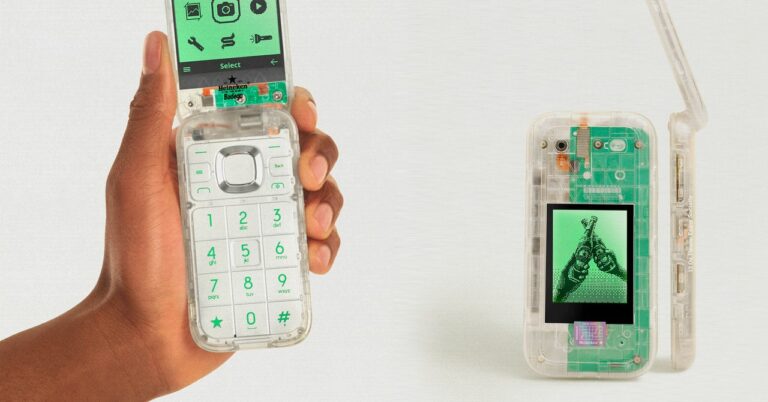 The New Hot Handset Is a Cute and Transparent Dumb Phone You Can’t Buy