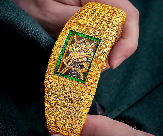 Traditional Watchmaking Gets Galvanised By Gemstones and Gold